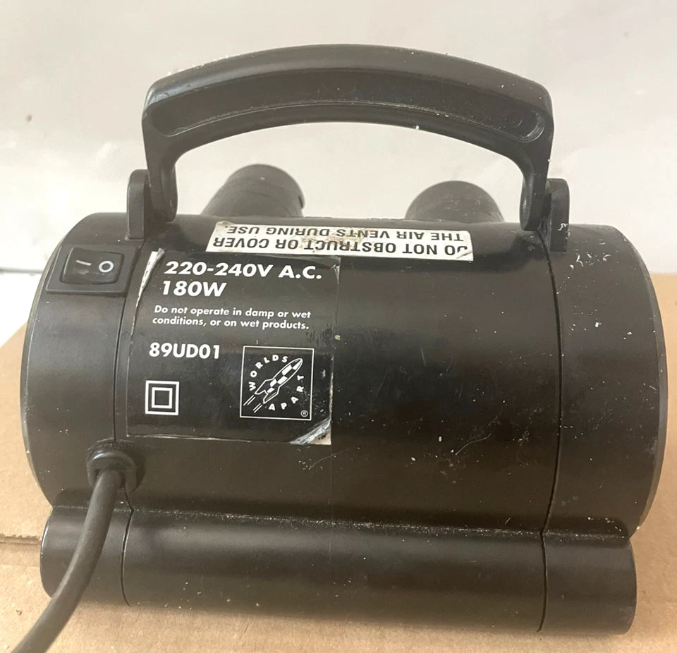 Inno-Flates Electric Air Pump 180W Portable Inflator Black