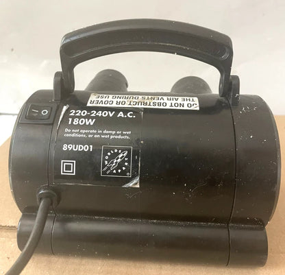 Inno-Flates Electric Air Pump 180W Portable Inflator Black