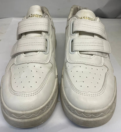 White Fashion Trainers UK 6 / EU 39 Casual Chunky Sneakers