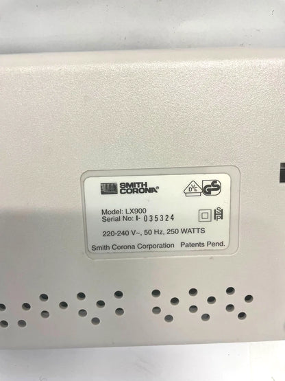 Smith Corona LX900 A4 Thermal Laminator UK Plug - 250W