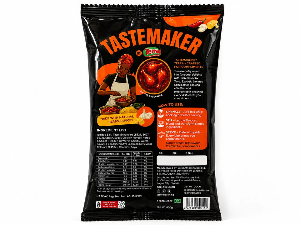 Terra Tastemaker Chicken Flavour Seasoning Powder 400g