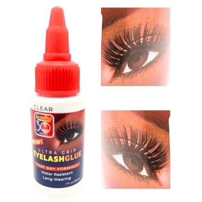 Salon Pro Black 30Sec EyeLash Glue 2fl.oz - Pack of 2