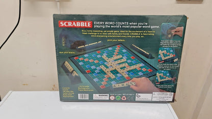 Scrabble Original Classic Board Game | Family & Educational Word Game Medium size
