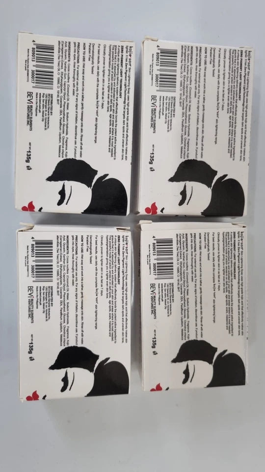 4 × Kojie San Classic bar Soap