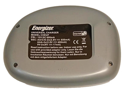 Energizer Universal Battery Charger AA AAA C D 9V Model CHEUF