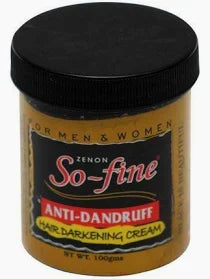So fine Anti-Dandruff Hair Darkening Cream (For Men & Women) - 100gms x 2pcs